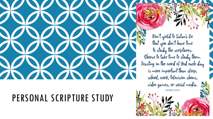 personal scripture study